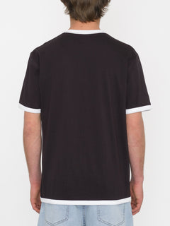 Fullring Ringer T-shirt - BLACK