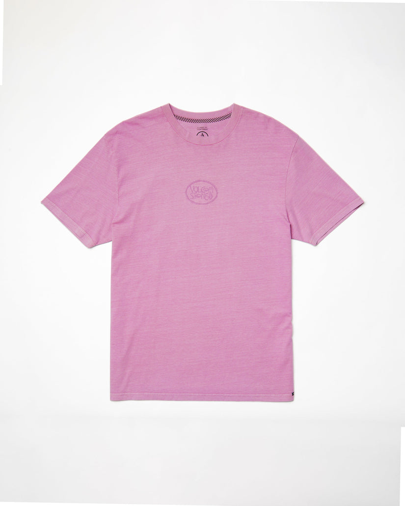 Handstone T-shirt - STEEL PURPLE