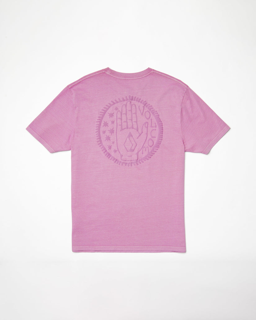 Handstone T-shirt - STEEL PURPLE