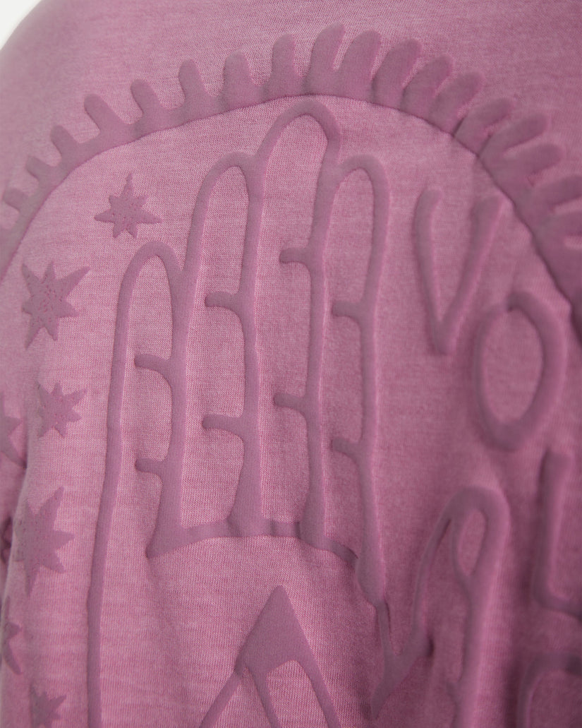 Handstone T-shirt - STEEL PURPLE