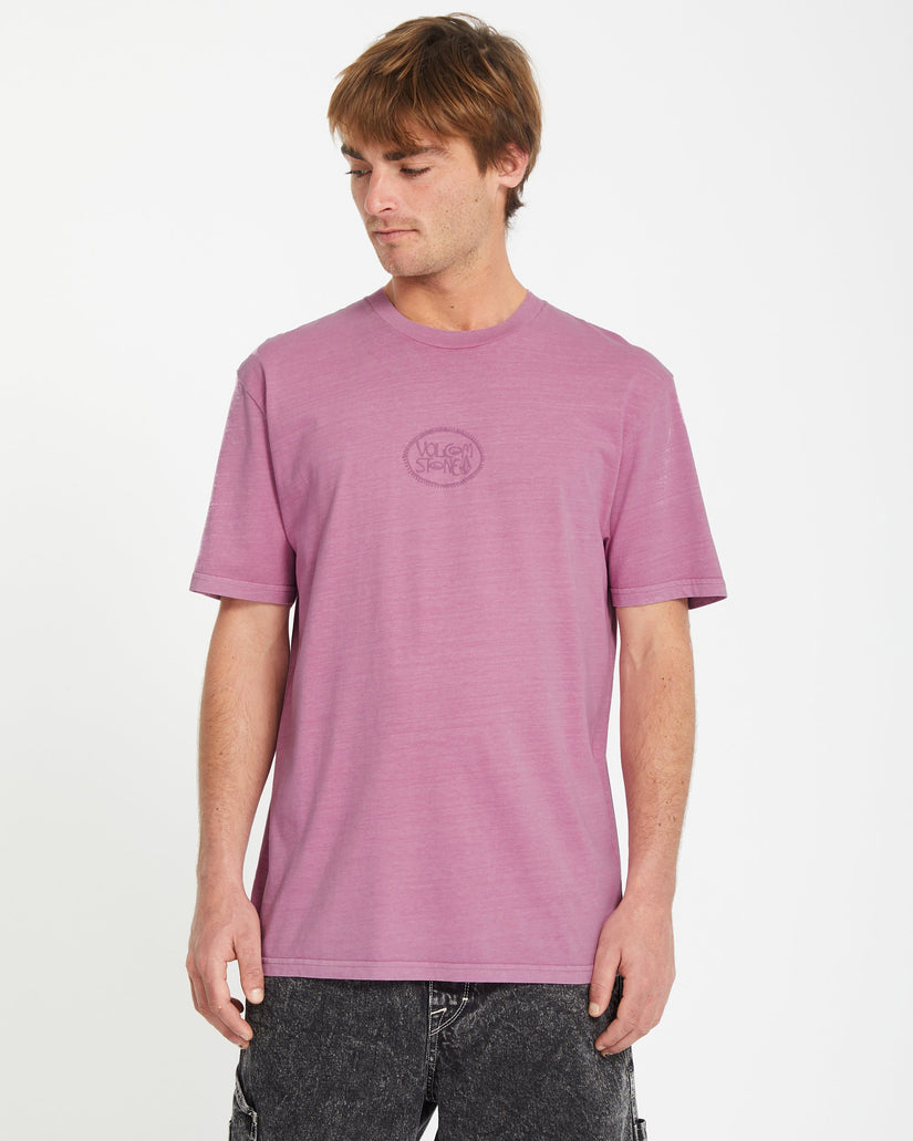 Handstone T-shirt - STEEL PURPLE