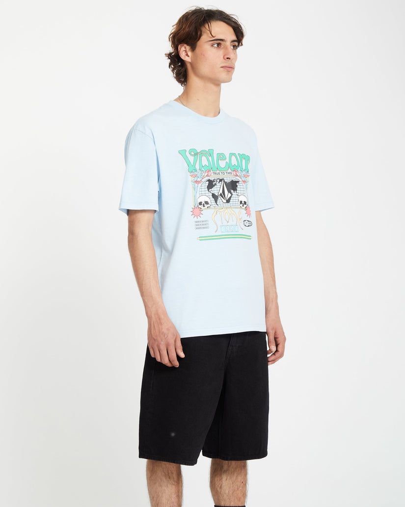 Worldly T-shirt - CAROLINA BLUE