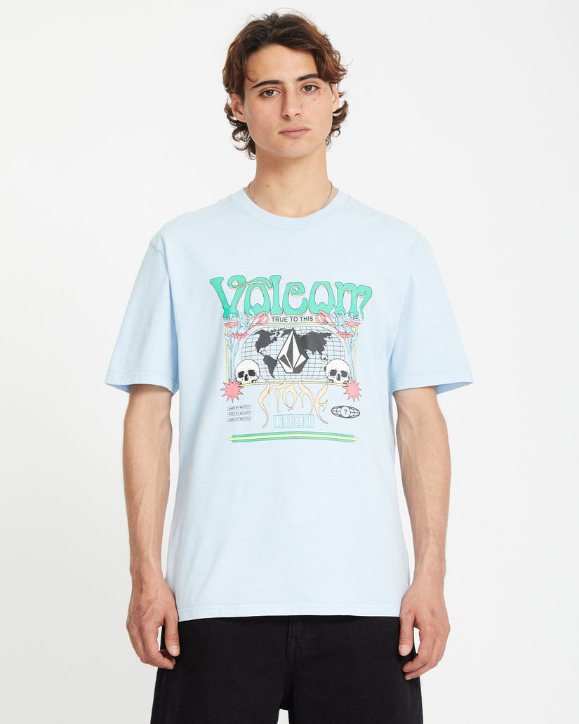 Worldly T-shirt - CAROLINA BLUE