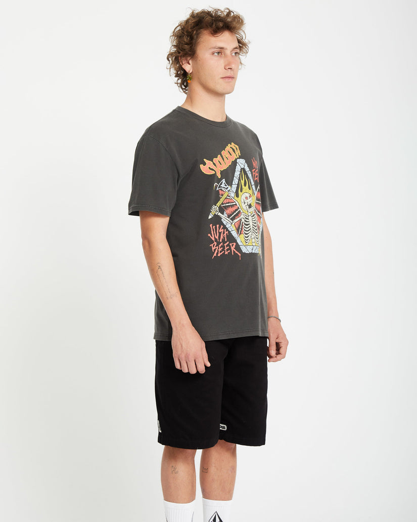 Just Beer T-shirt - BLACK