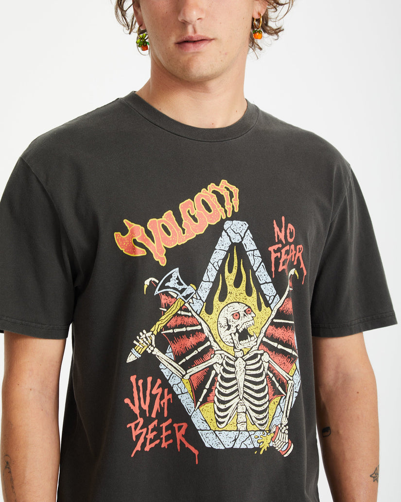 Just Beer T-shirt - BLACK