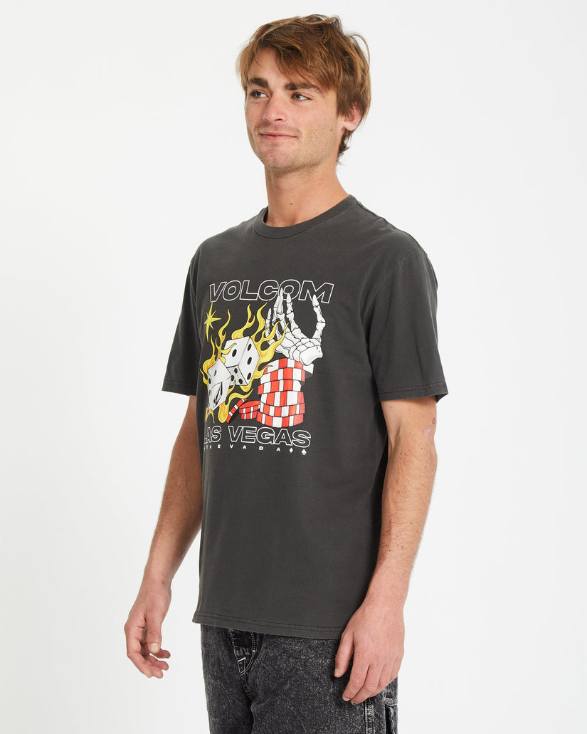 Pass Line T-shirt - BLACK