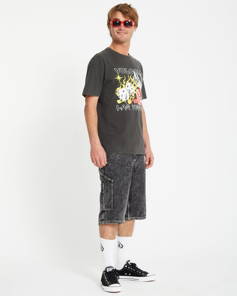 Pass Line T-shirt - BLACK