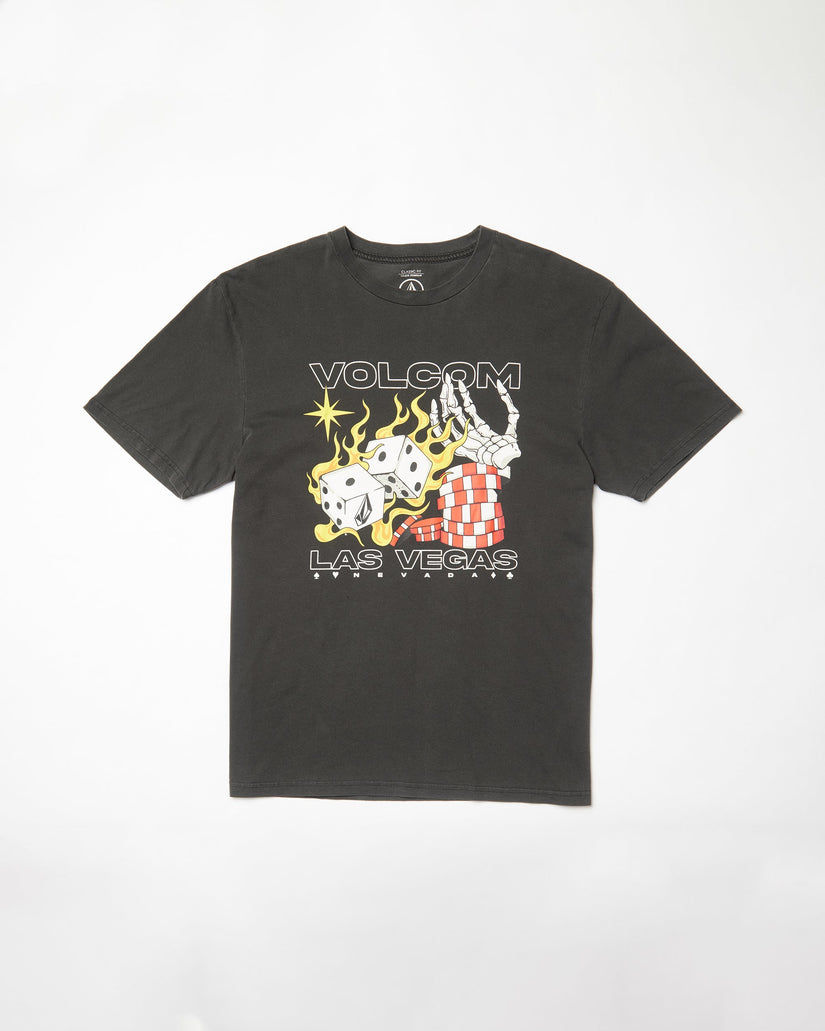 Pass Line T-shirt - BLACK