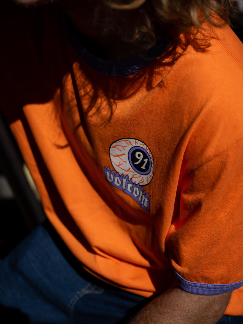 Nando Von Arb Ringer T-shirt - CARROT