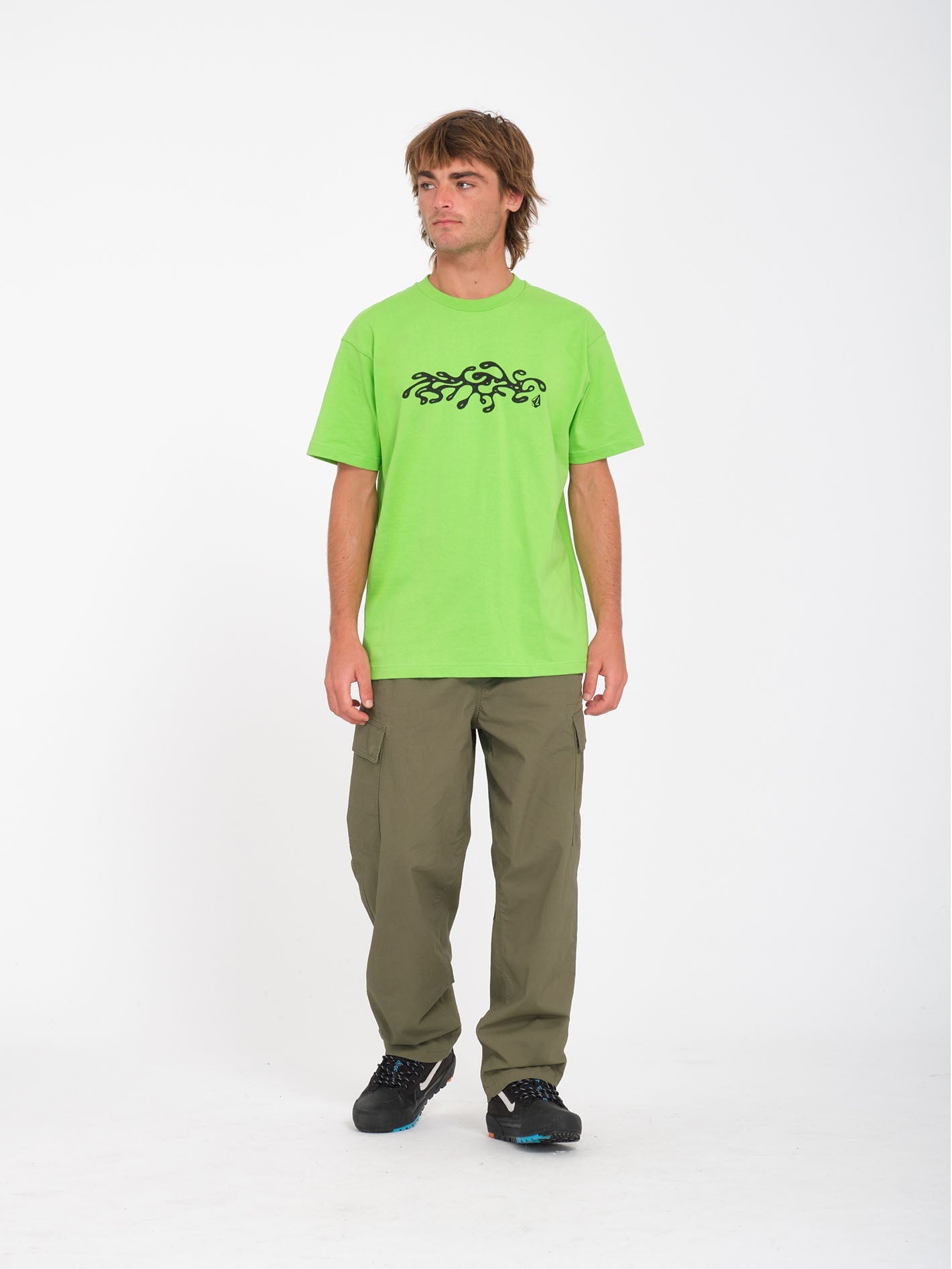 Zephyr 3 T-Shirt - Electric Green - Men - Volcom UK – Volcom