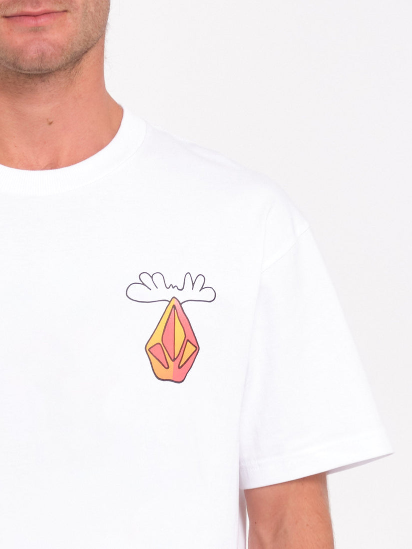 Olivmoose T-Shirt - White