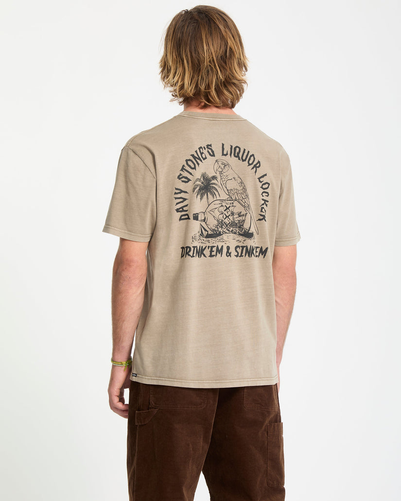Liquor Locker T-Shirt - Brindle