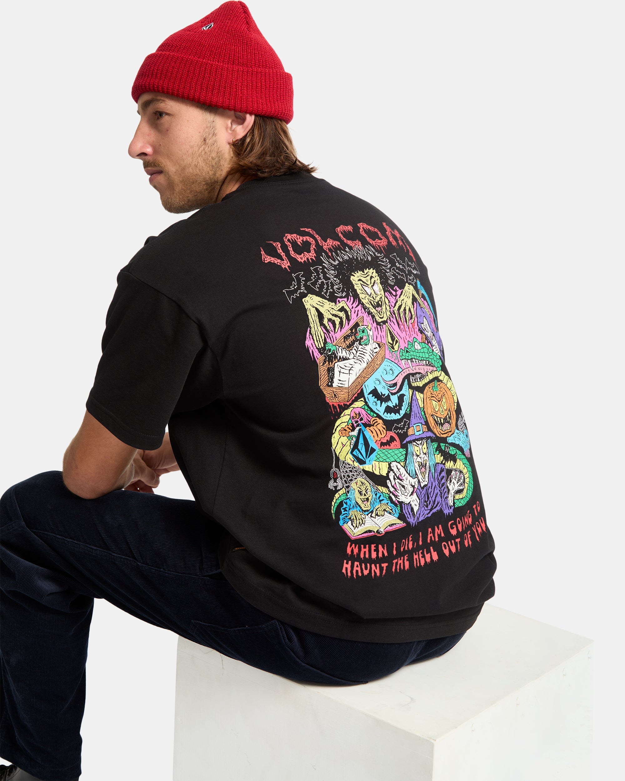 J.J. Villard T-Shirt - Black - Men - Volcom EU – Volcom United Kingdom