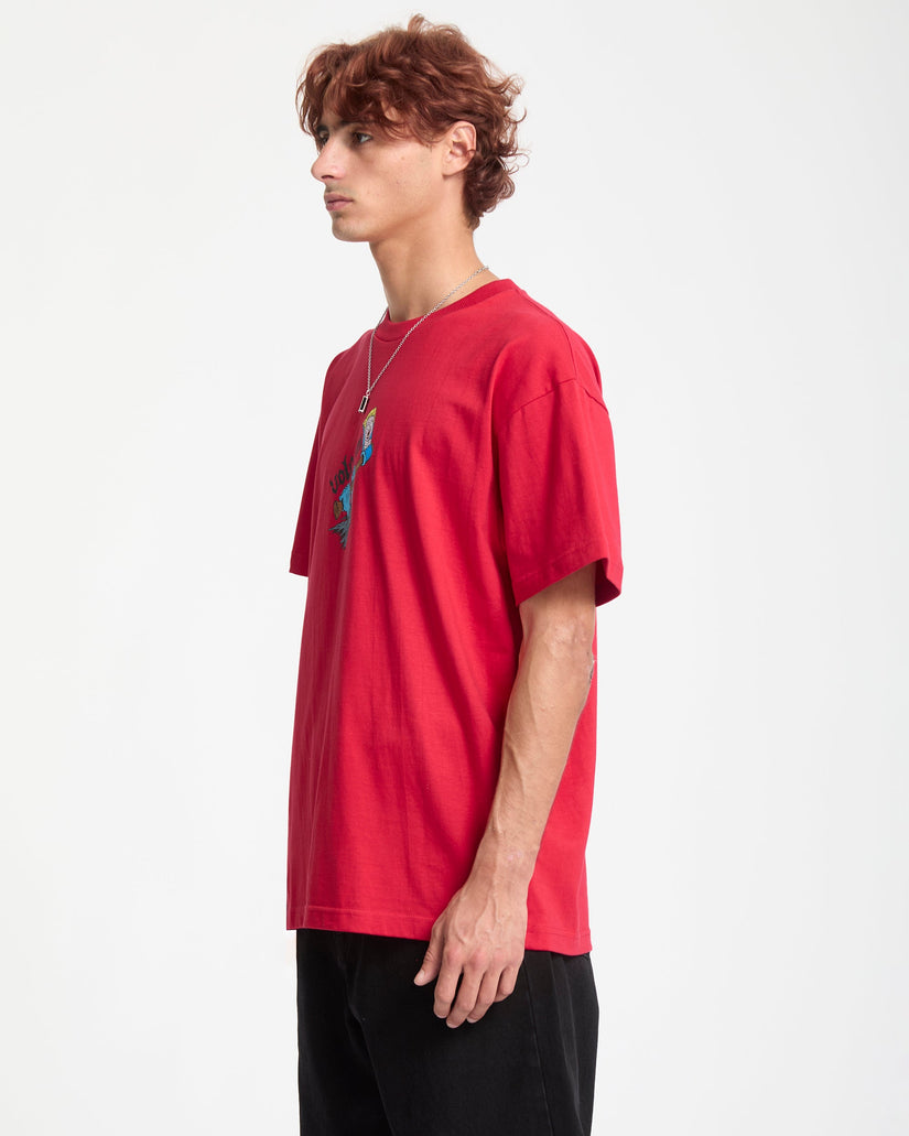 J.J. Villard T-Shirt 3 - Lifeguard Red