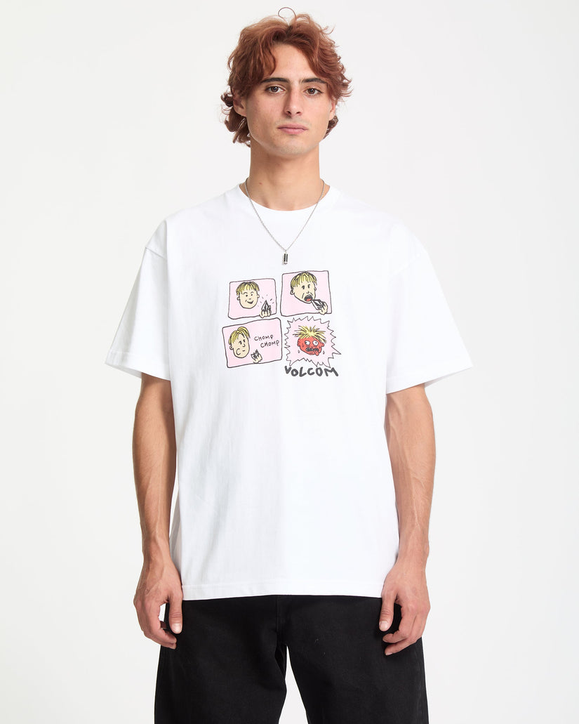 Chomp Chomp T-Shirt - White