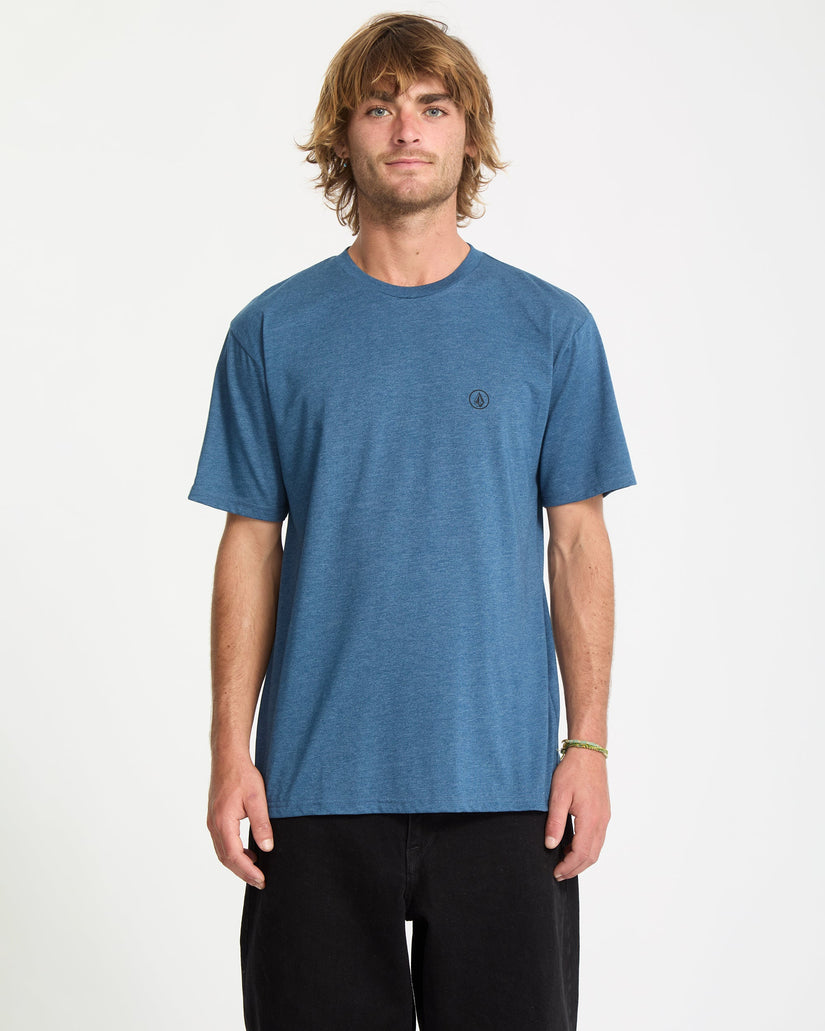 Circle Blanks T-Shirt - Cosmic Blue