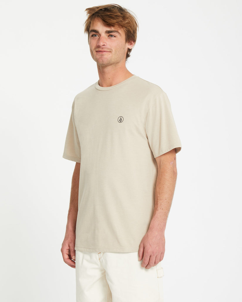 Circle Blanks T-shirt - LIGHT KHAKI