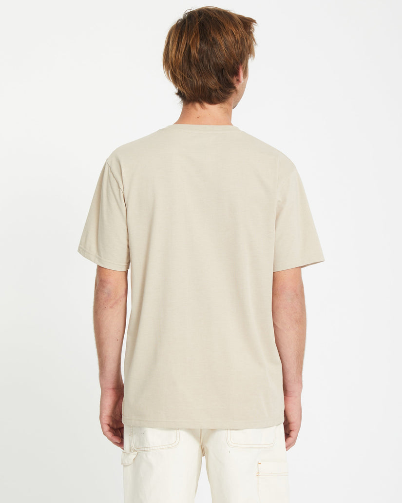 Circle Blanks T-shirt - LIGHT KHAKI