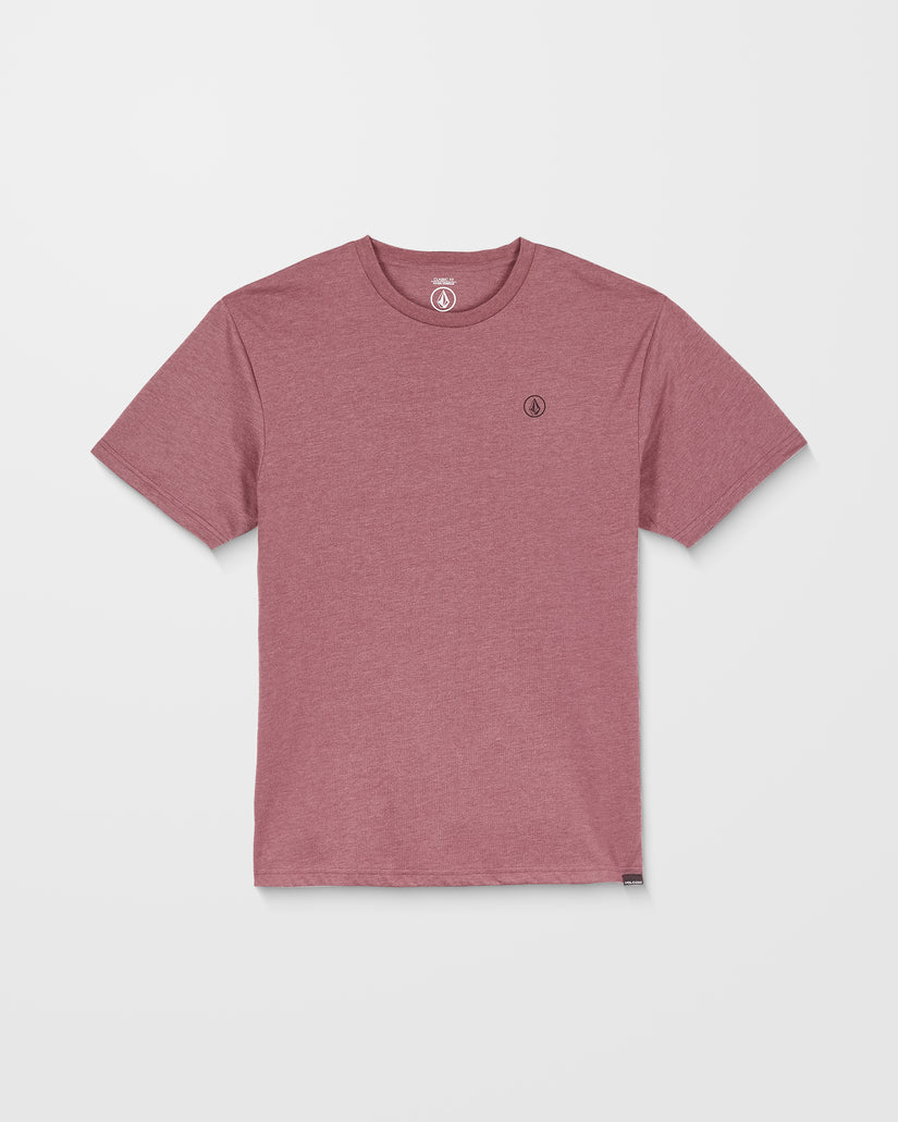 Circle Blanks T-Shirt - Merlot