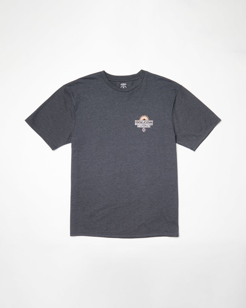 Sure Thing T-shirt - HEATHER BLACK