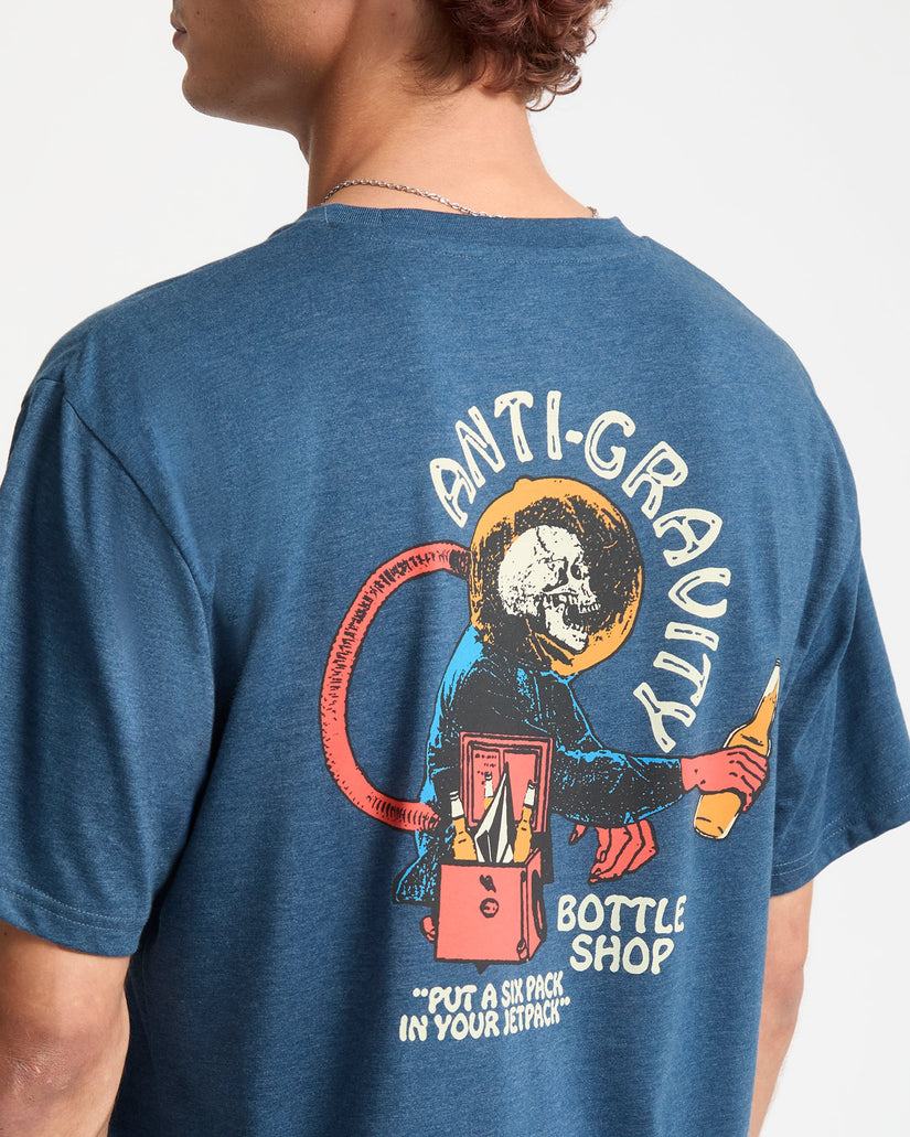 Anti Gravity T-Shirt - Cosmic Blue