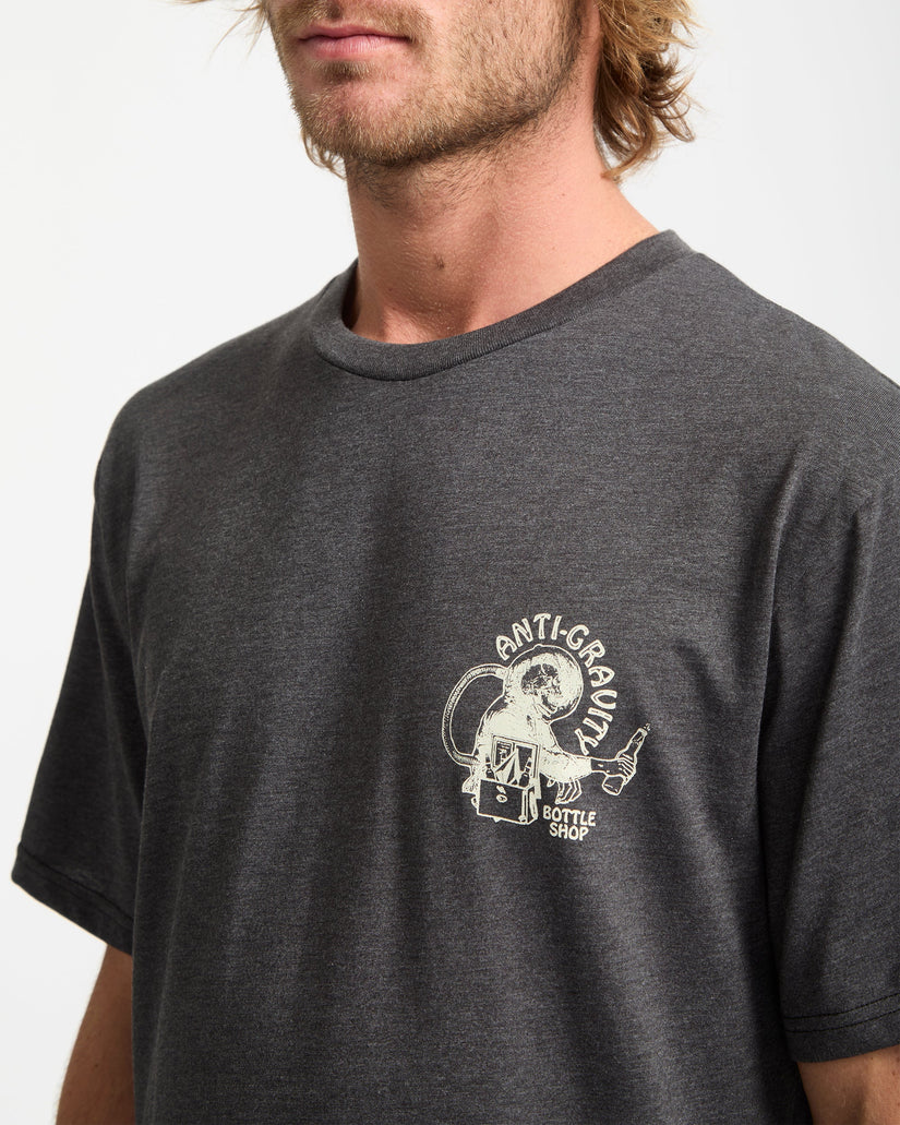 Anti Gravity T-Shirt - Heather Black