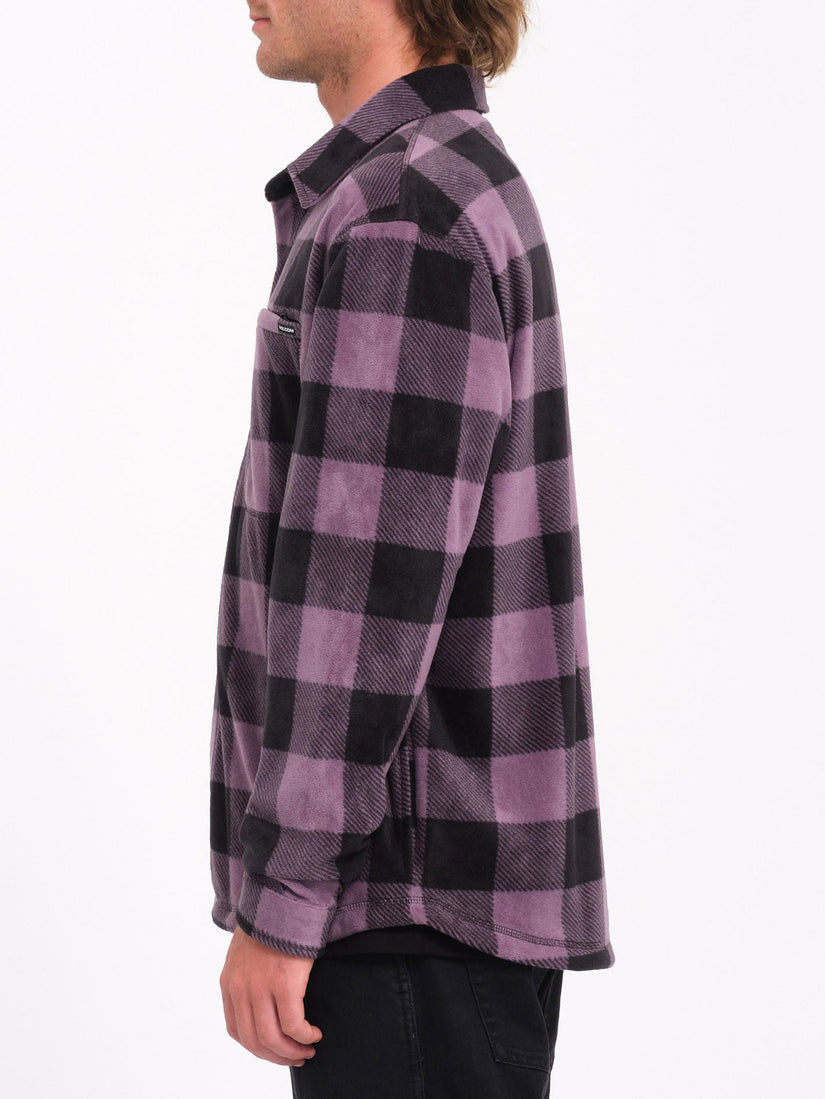 Bowered Light Over-Shirt - Vintage Violet