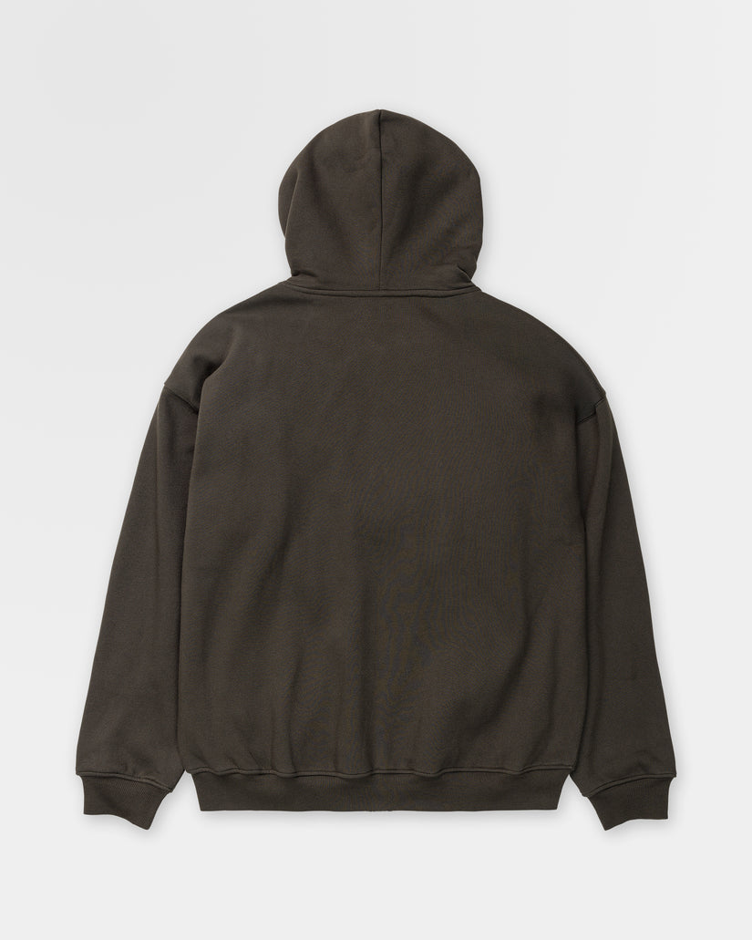Driggs Zip Up Hoodie - Rinsed Black