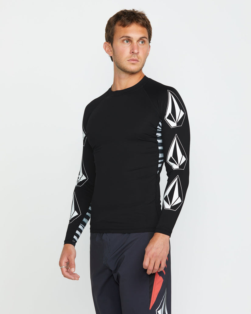 Surf Vitals J Robinson Rashguard - BLACK