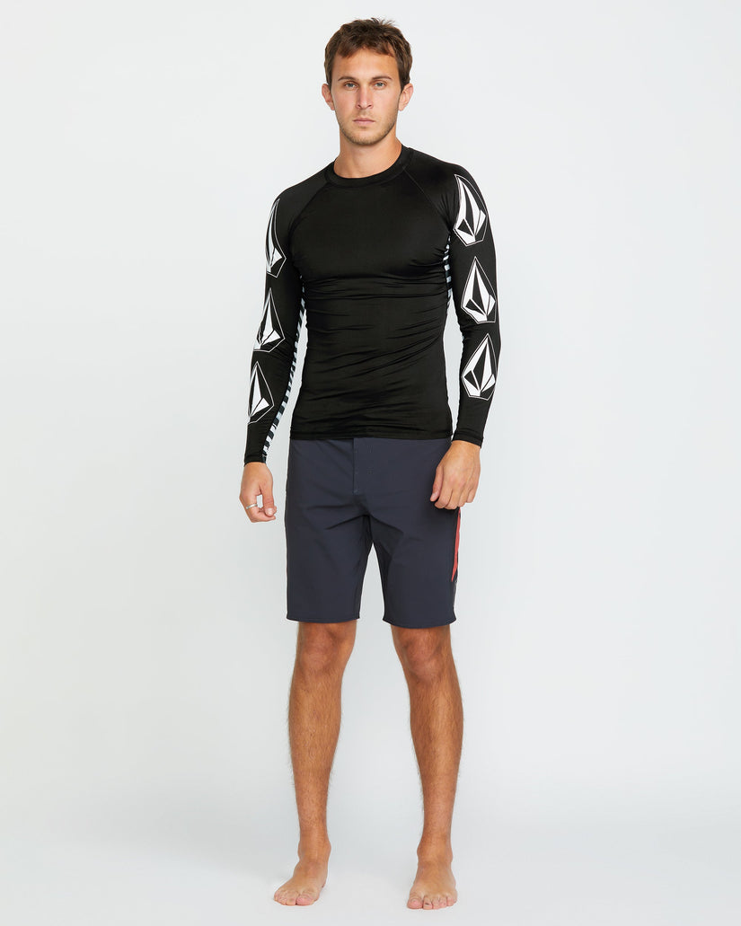 Surf Vitals J Robinson Rashguard - BLACK