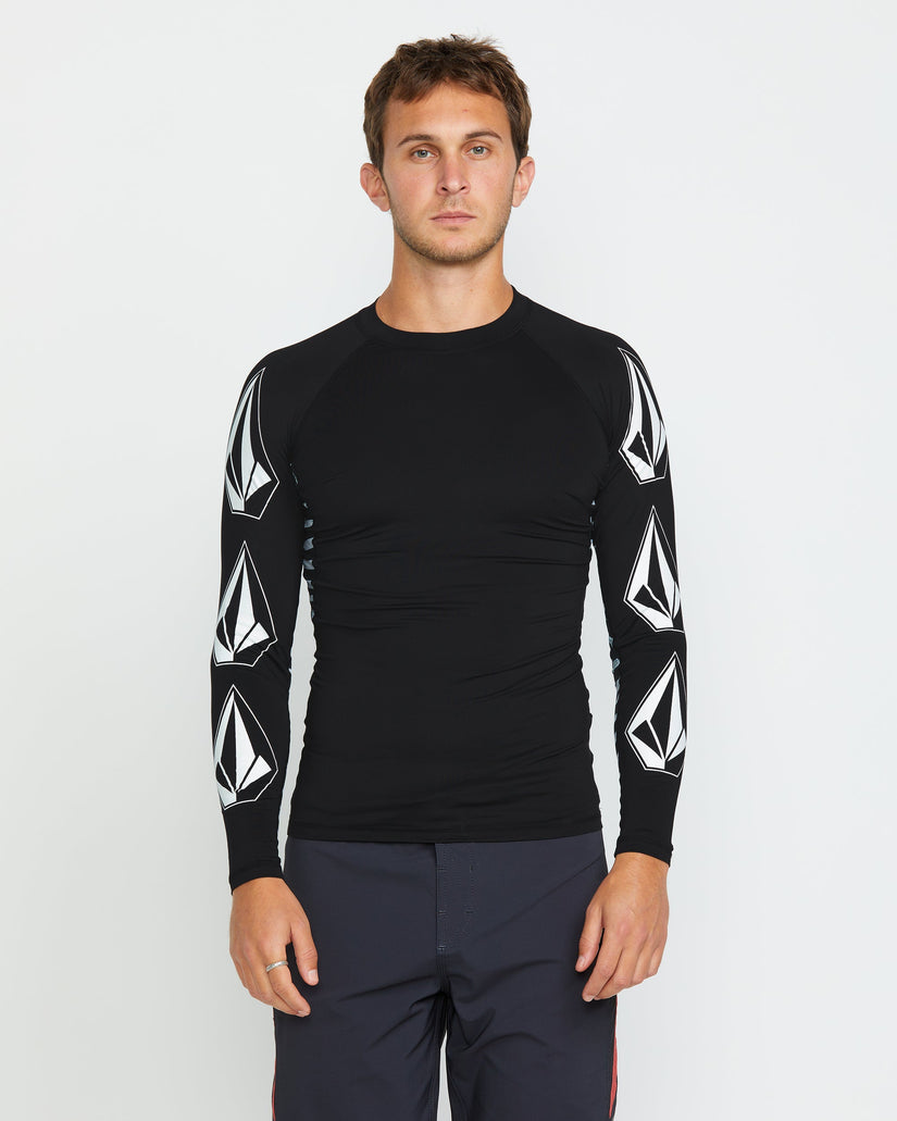 Surf Vitals J Robinson Rashguard - BLACK