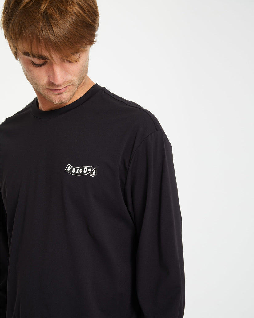 Pistol Surf rashguard - BLACK