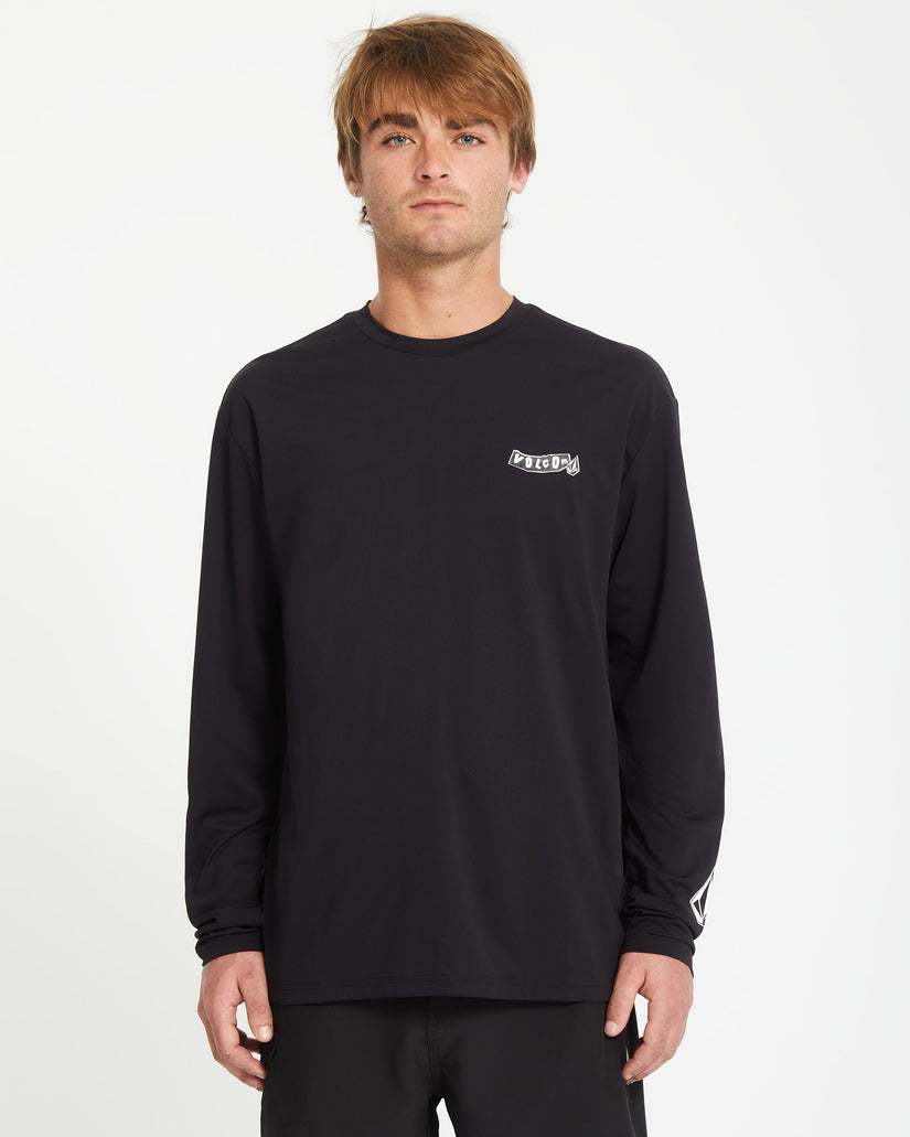 Pistol Surf rashguard - BLACK