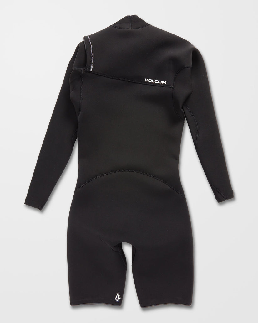 2/2Mm Long sleeve Spring Wetsuit - BLACK