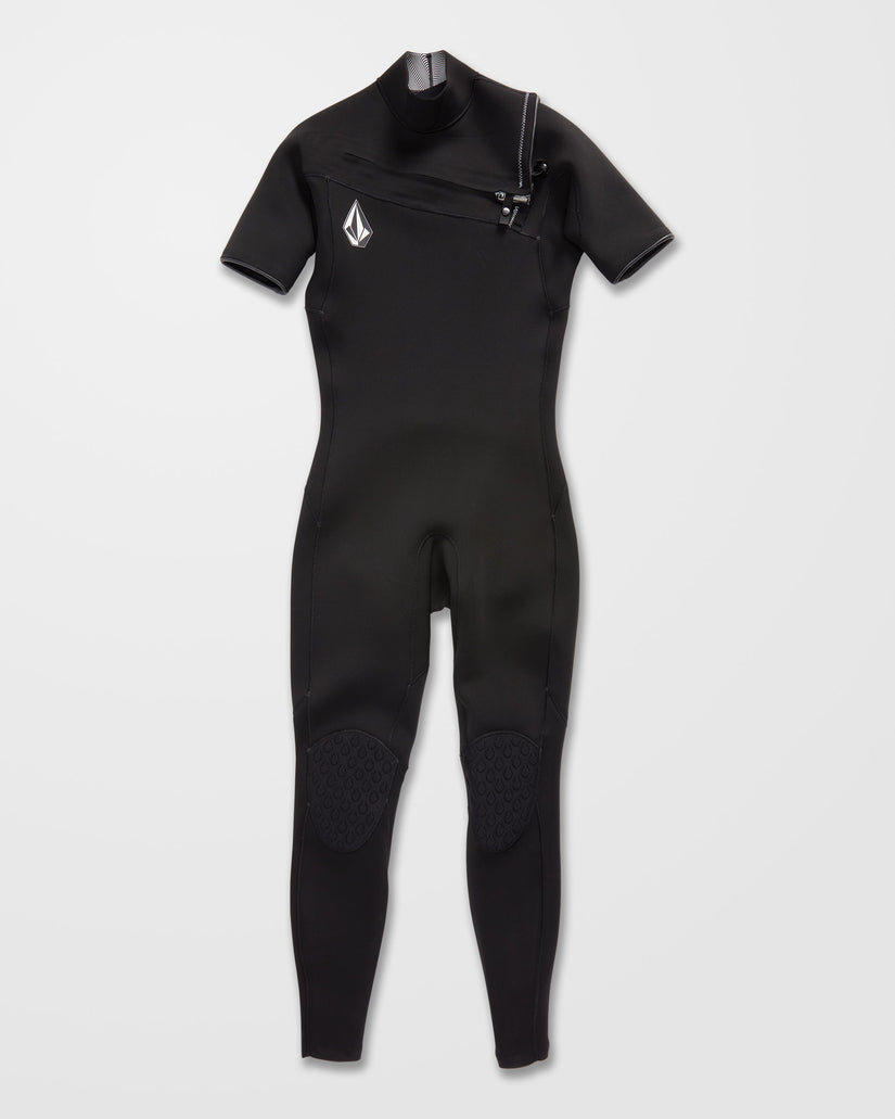 Modulator 2/2Mm Short Sleeve Full Wetsuit - BLACK