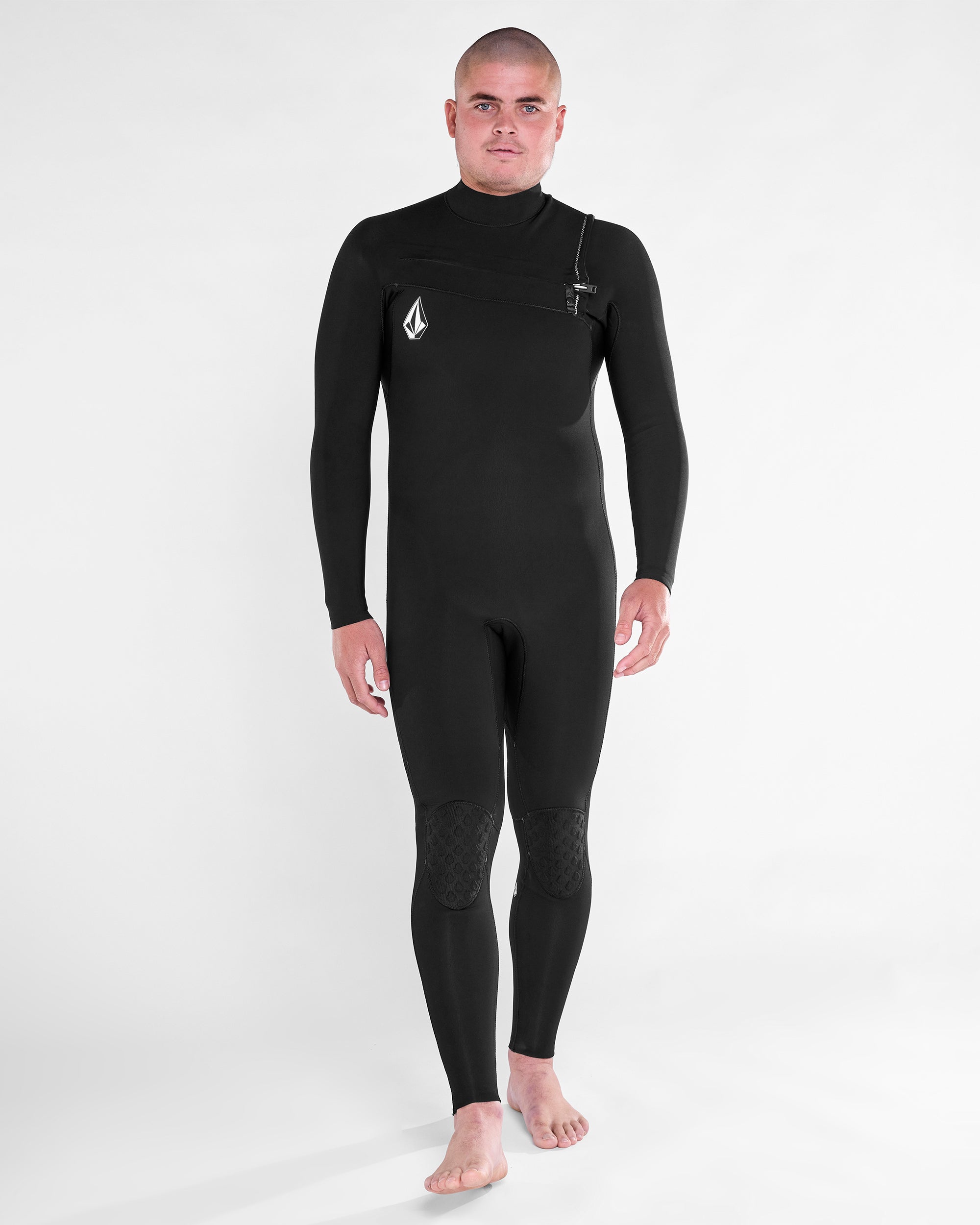 Modulator 3/2Mm Chest Zip Full Wetsuit - Black - Men - Volcom EU