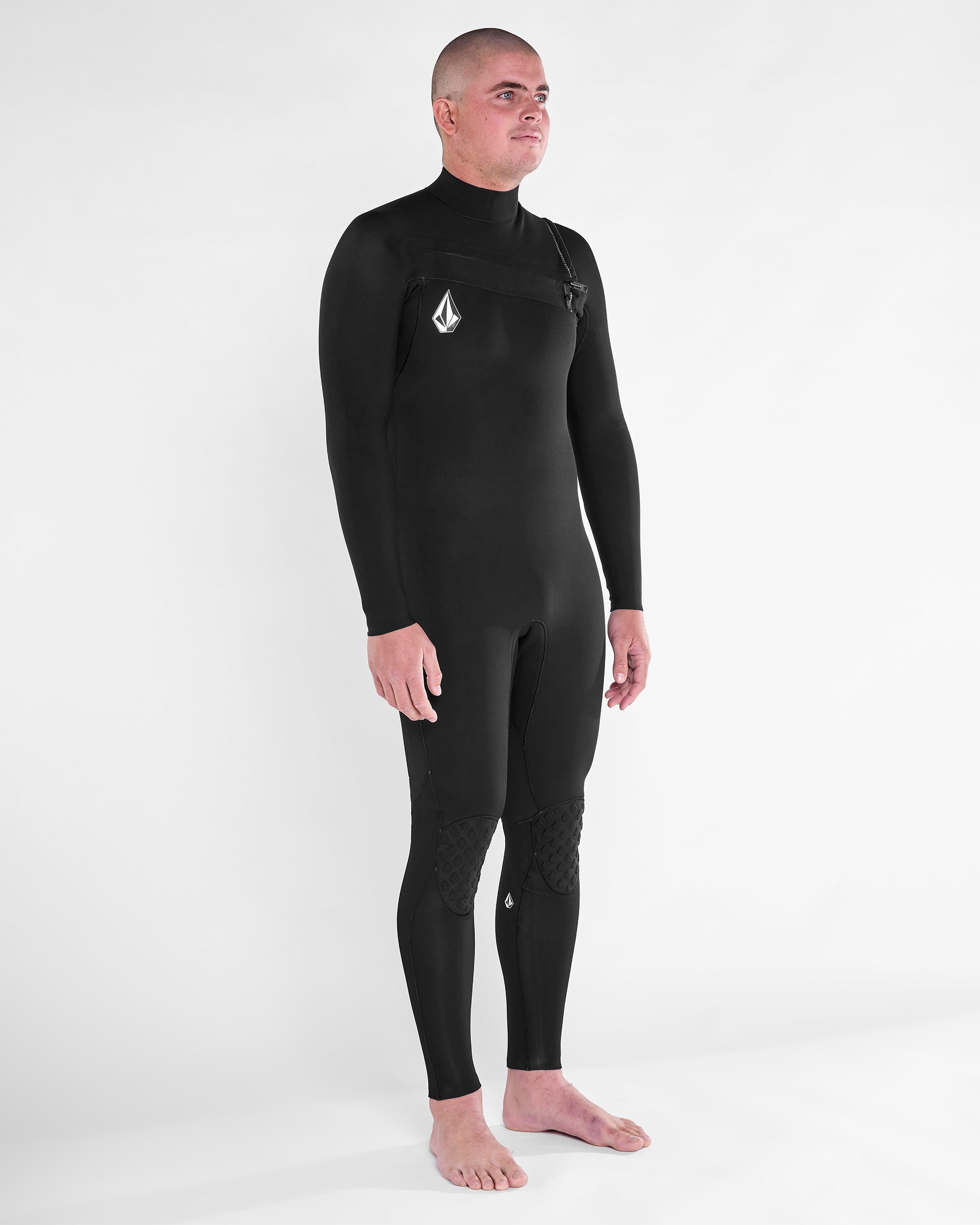 VOLCOM Modulator Wetsuits 3/2mm M ブラック Modulator 3/2Mm Chest Zip Full Wetsuit - Black - Men - Volcom EU