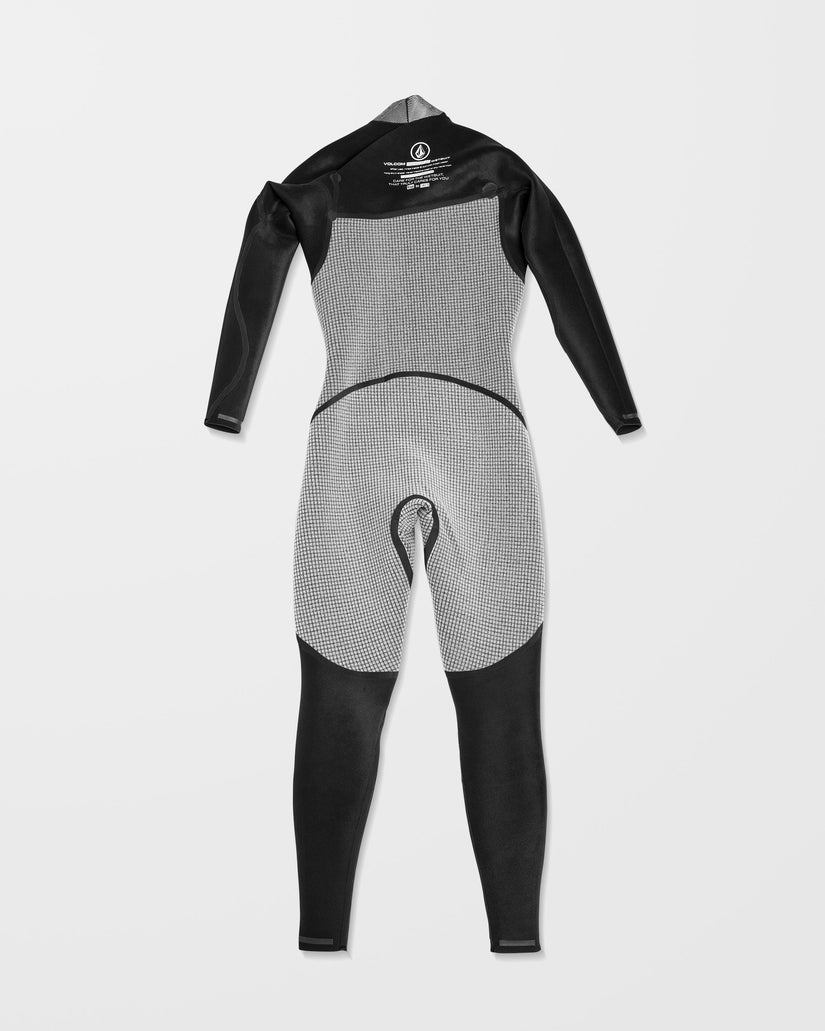 Modulator 4/3Mm Chest Zip Full Wetsuit - Black
