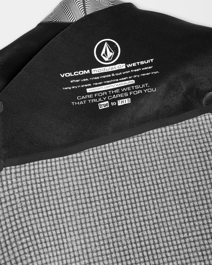 Modulator 4/3Mm Chest Zip Full Wetsuit - Black