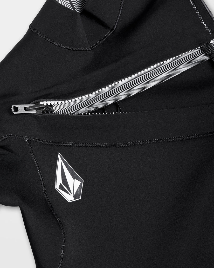 Modulator 4/3Mm Chest Zip Full Wetsuit - Black