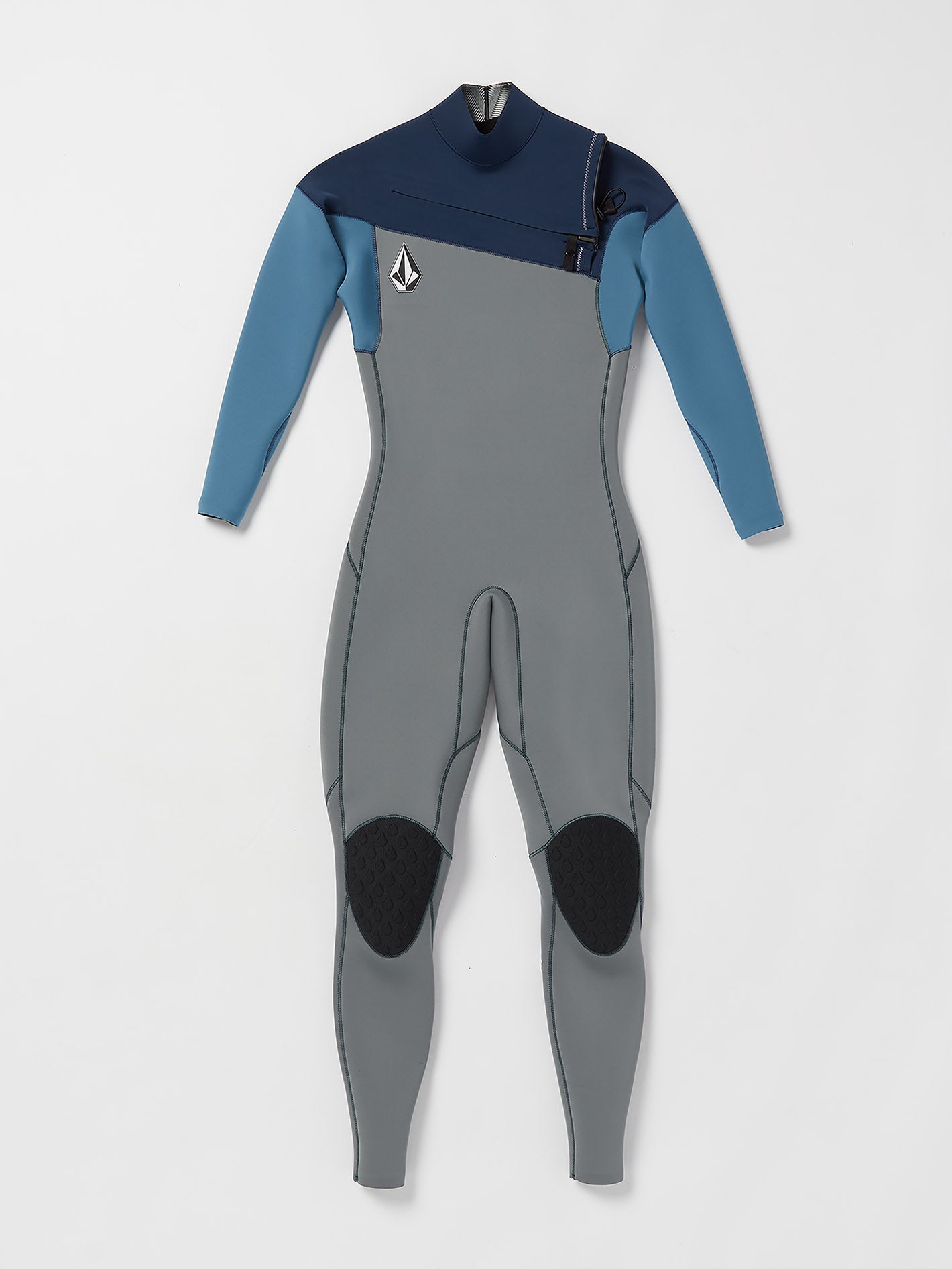 Modulator 4/3Mm Chest Zip Wetsuit- Cruzer Blue - Men - Volcom UK
