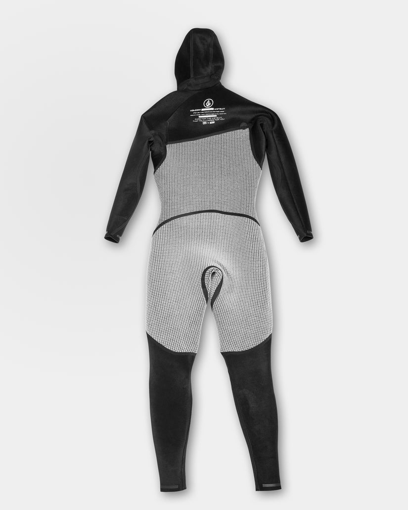 Modulator 5/4/3Mm Hooded Chest Zip Wetsuit - Black