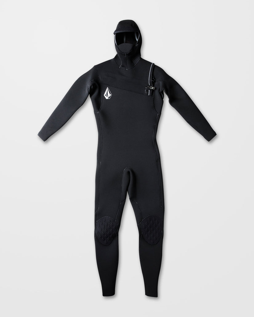 Modulator 5/4/3Mm Hooded Chest Zip Wetsuit - Black