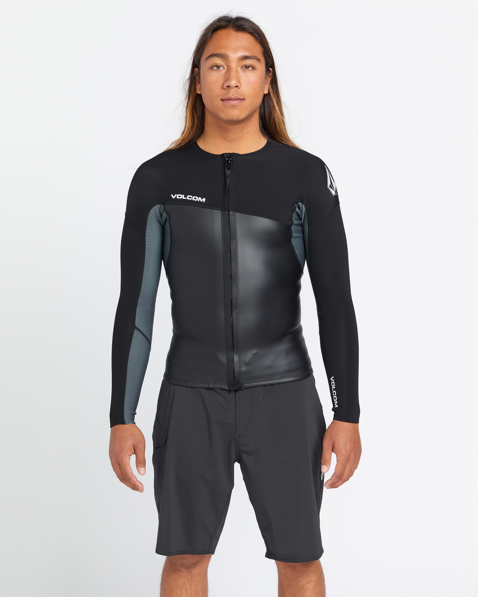 1.5Mm Front Zip Neoprene Jacket - BLACK - Men - Volcom UK – Volcom