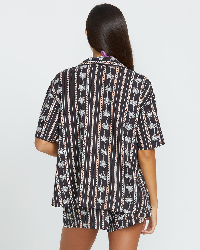 Sun Stunner Shirt - BLACK COMBO