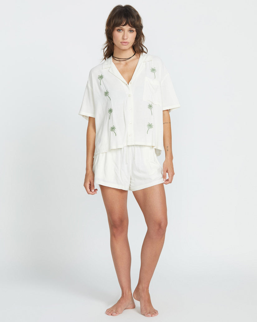 Sun Stunner Shirt - BONE