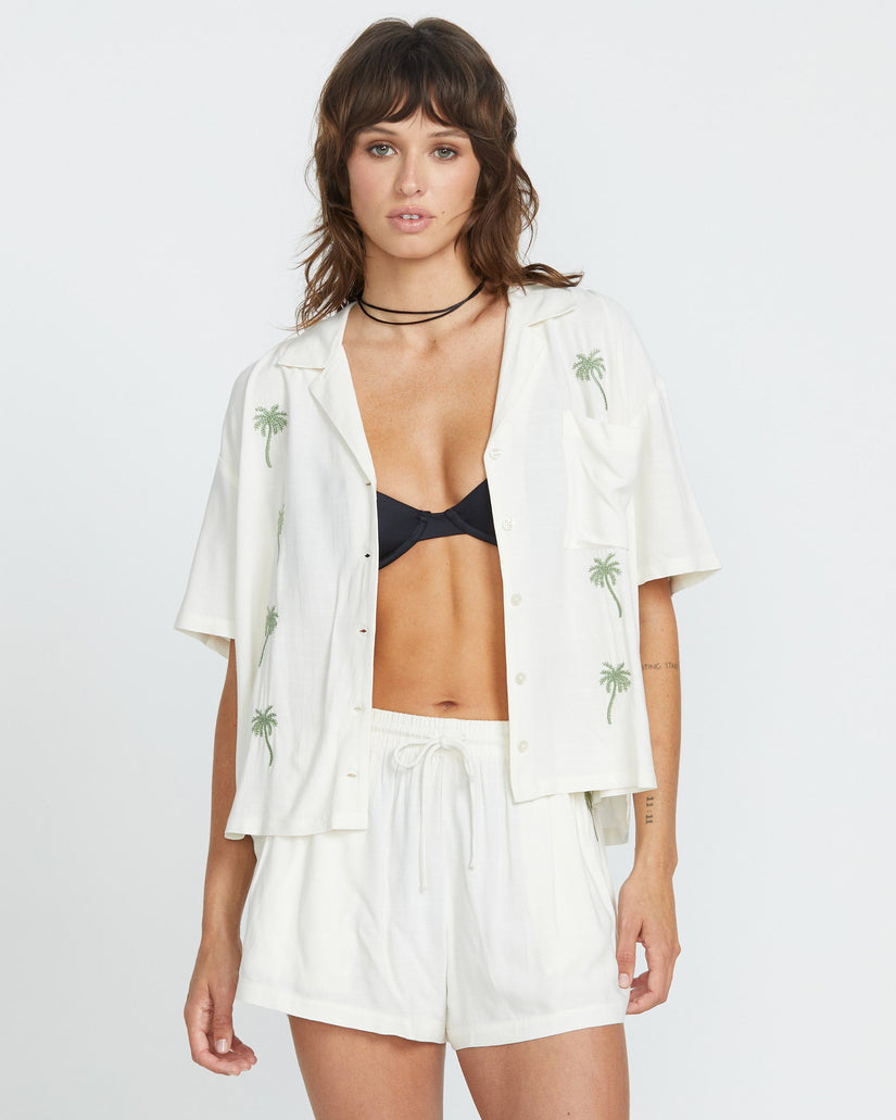 Sun Stunner Shirt - BONE