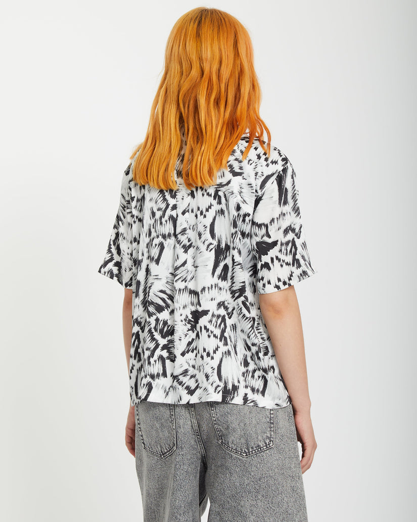 Alix Shirt - BLACK WHITE