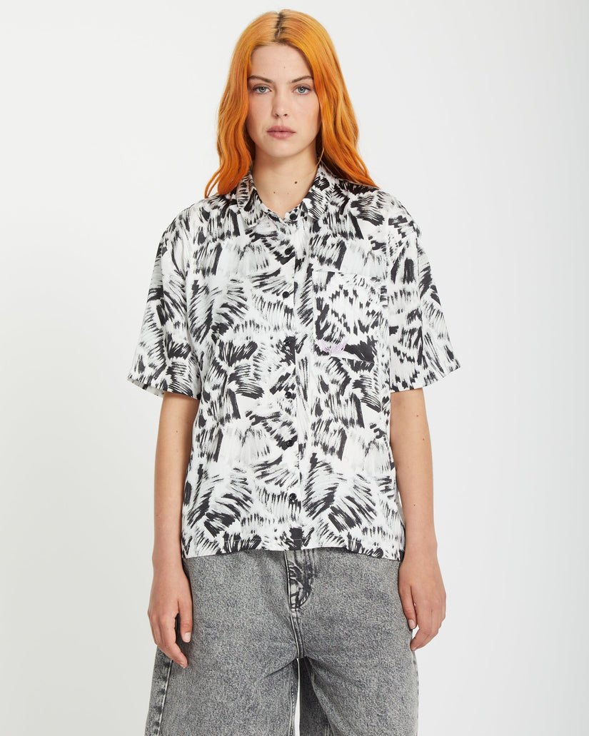 Alix Shirt - BLACK WHITE