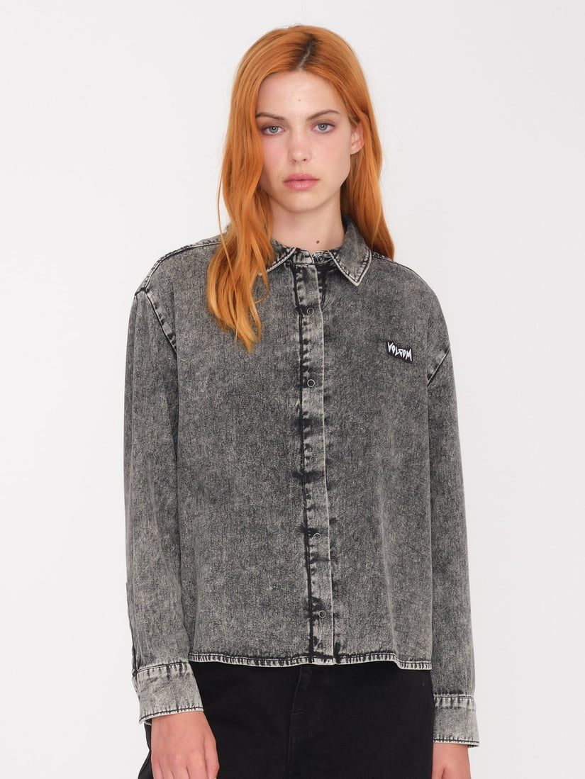 ASPHALT SHIRT LS (B0512402_BLK) [3]